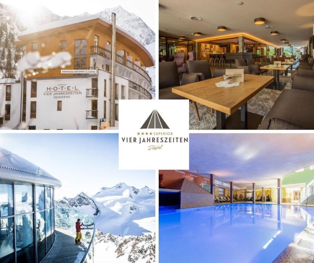 Hotel Vier Jahreszeiten Sankt Leonhard im Pitztal Exteriör bild