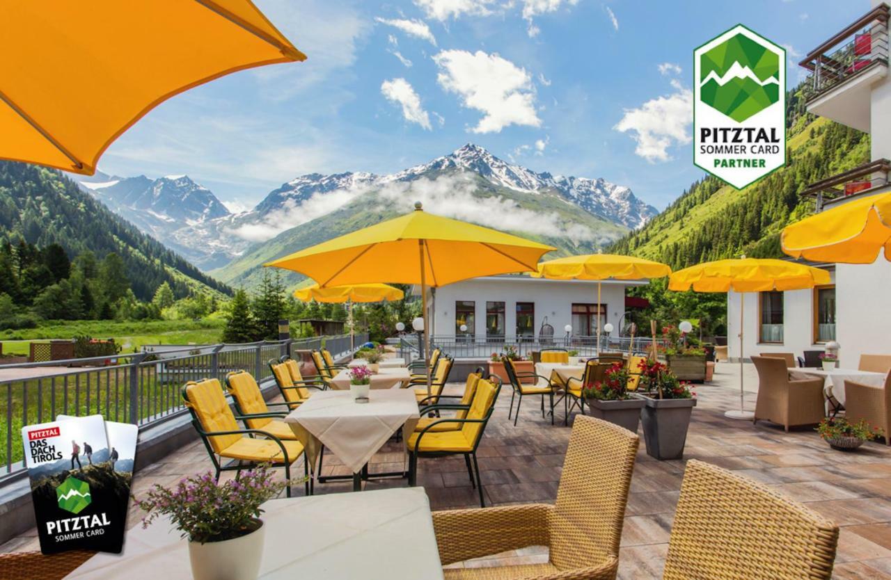 Hotel Vier Jahreszeiten Sankt Leonhard im Pitztal Exteriör bild
