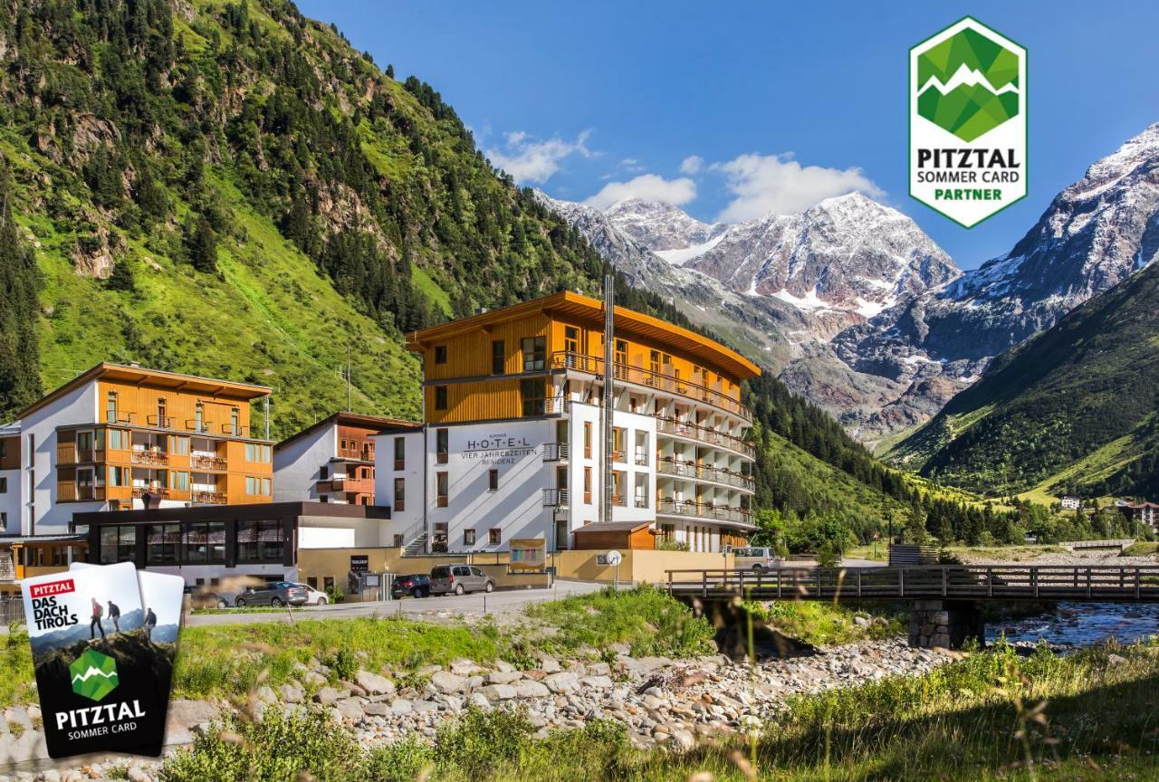 Hotel Vier Jahreszeiten Sankt Leonhard im Pitztal Exteriör bild
