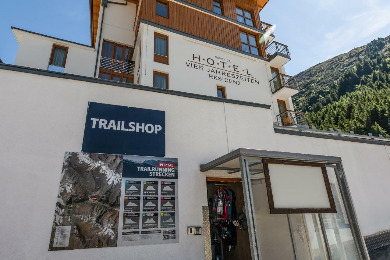 Hotel Vier Jahreszeiten Sankt Leonhard im Pitztal Exteriör bild