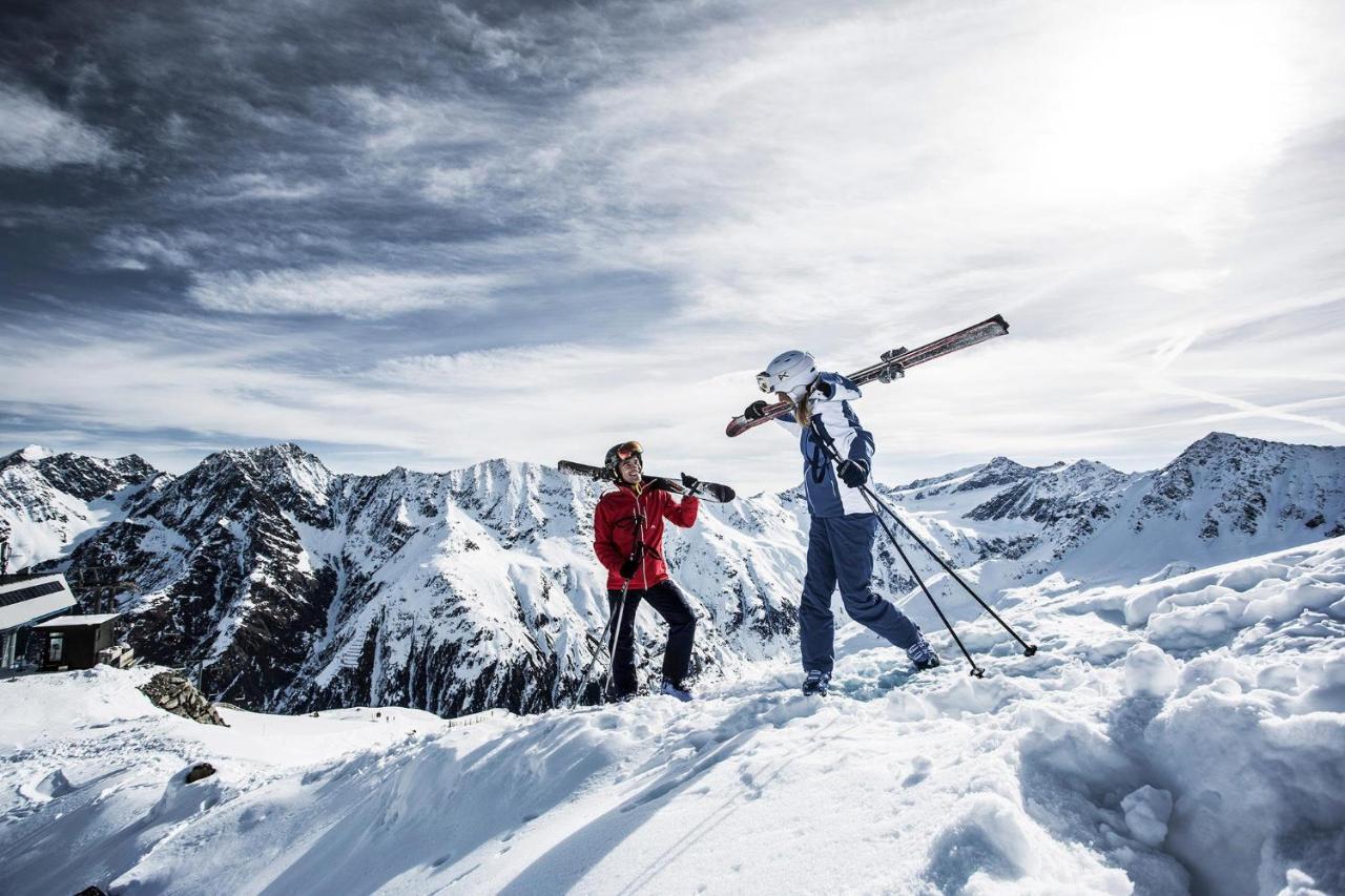 Hotel Vier Jahreszeiten Sankt Leonhard im Pitztal Exteriör bild