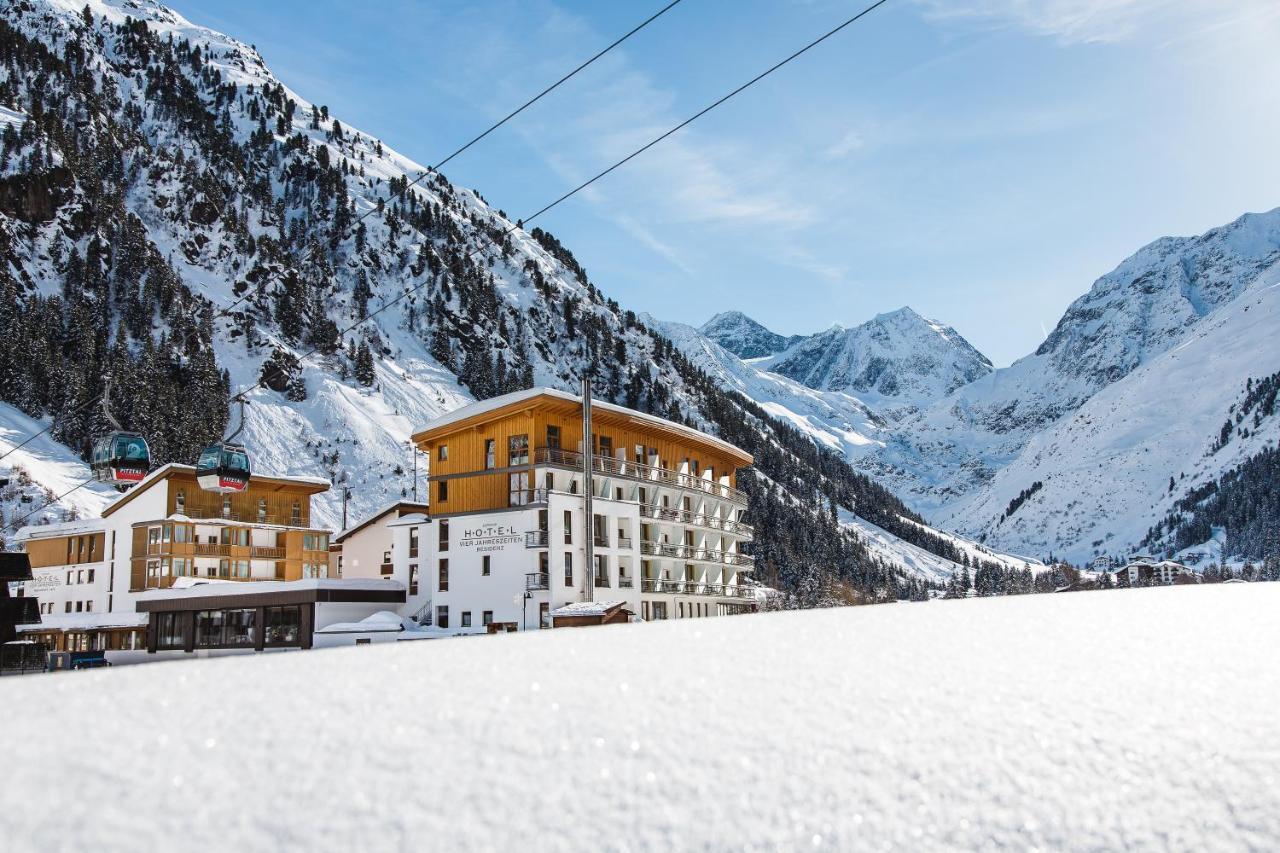 Hotel Vier Jahreszeiten Sankt Leonhard im Pitztal Exteriör bild